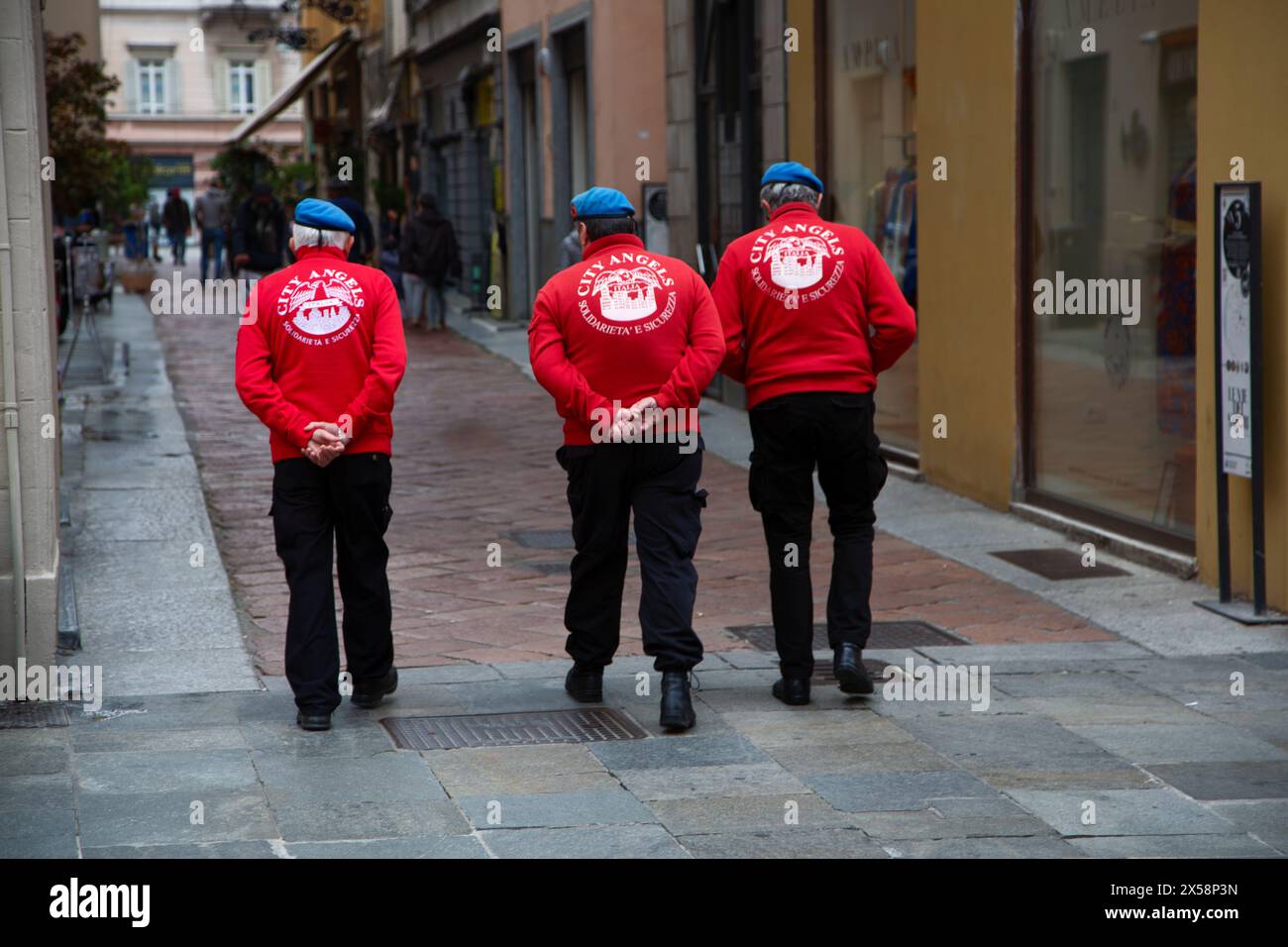 Street Rangers Cityscape: Pensioner volunteers from City Angels conduct street patrols ...
