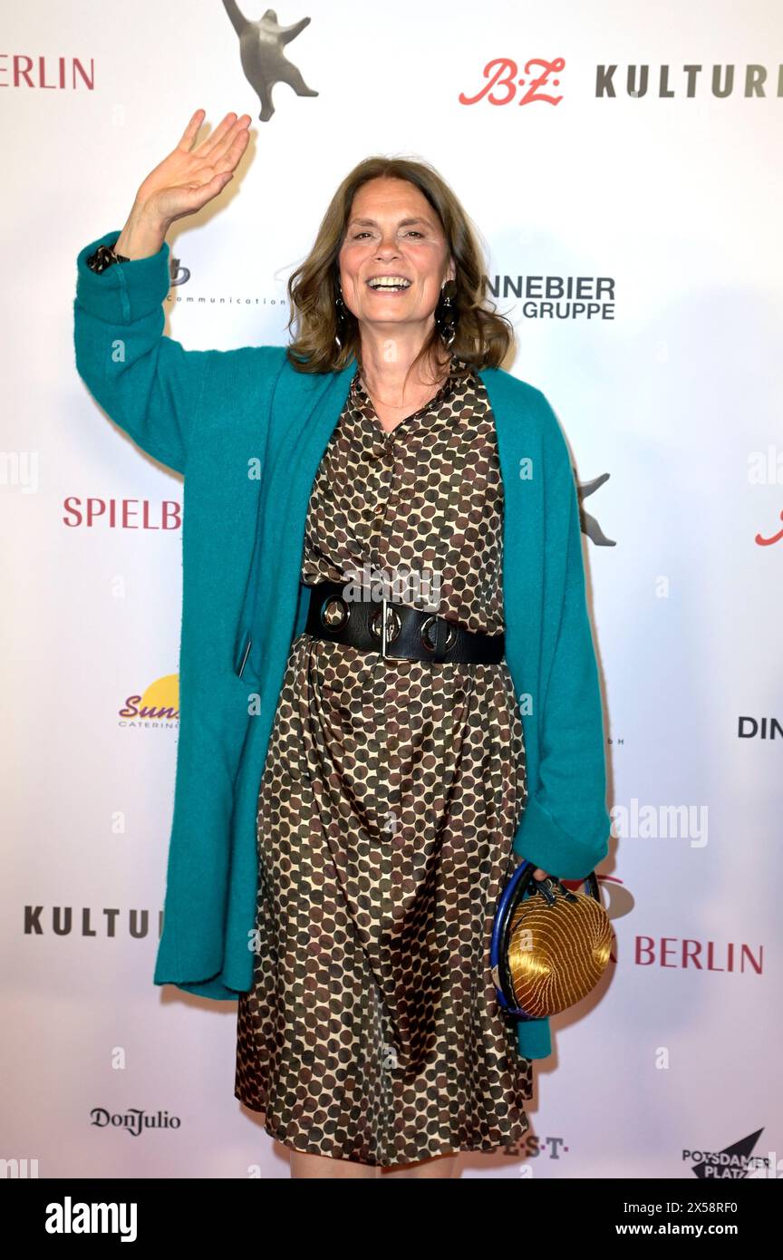 Sarah Wiener bei der Verleihung des 30. B.Z. Kulturpreises 2024 im Theater am Potsdamer Platz. Berlin, 07.05.2024 Stock Photo