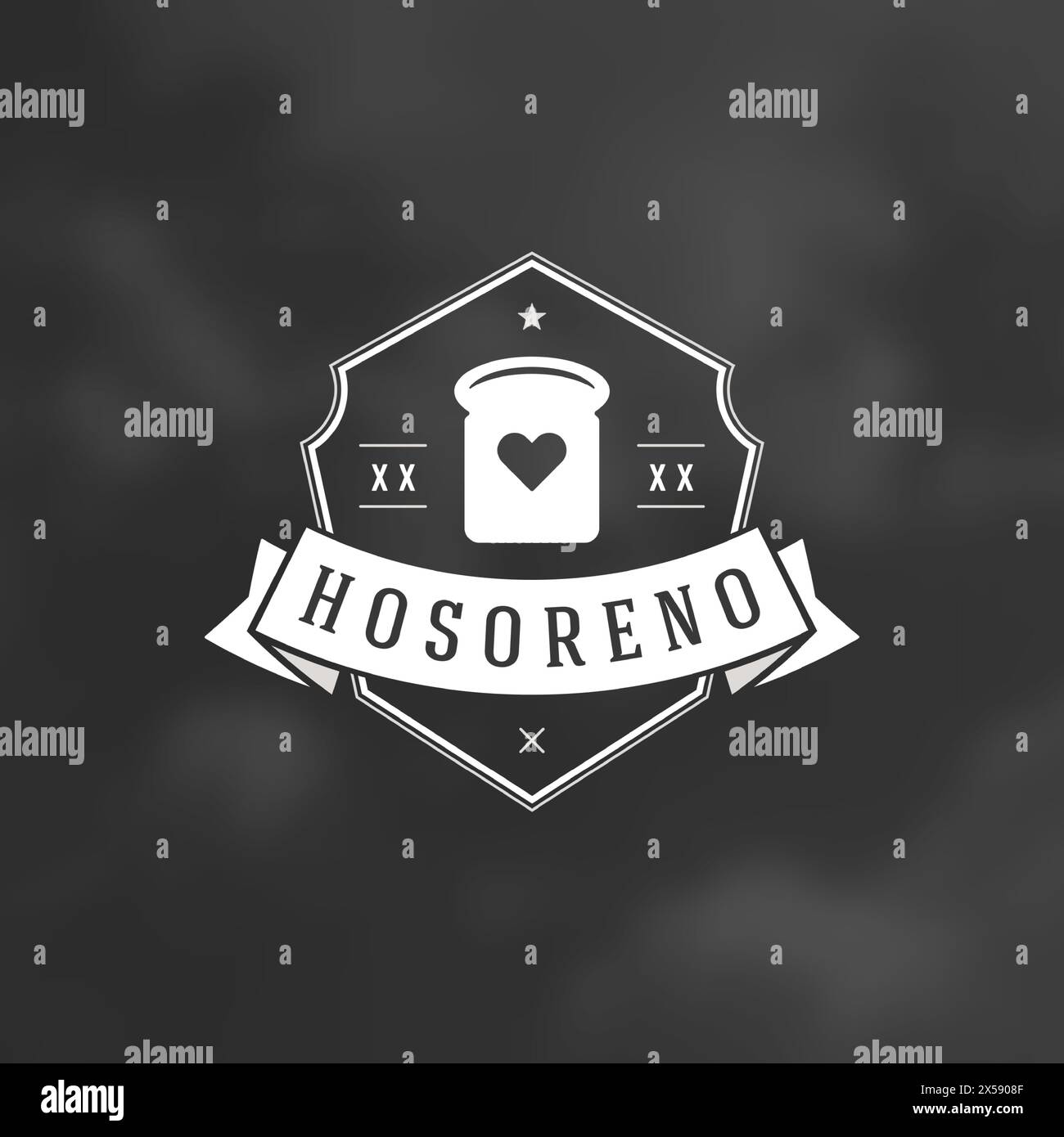 Bakery shop Logotype Design Element in Vintage Style Badge Retro vector ...