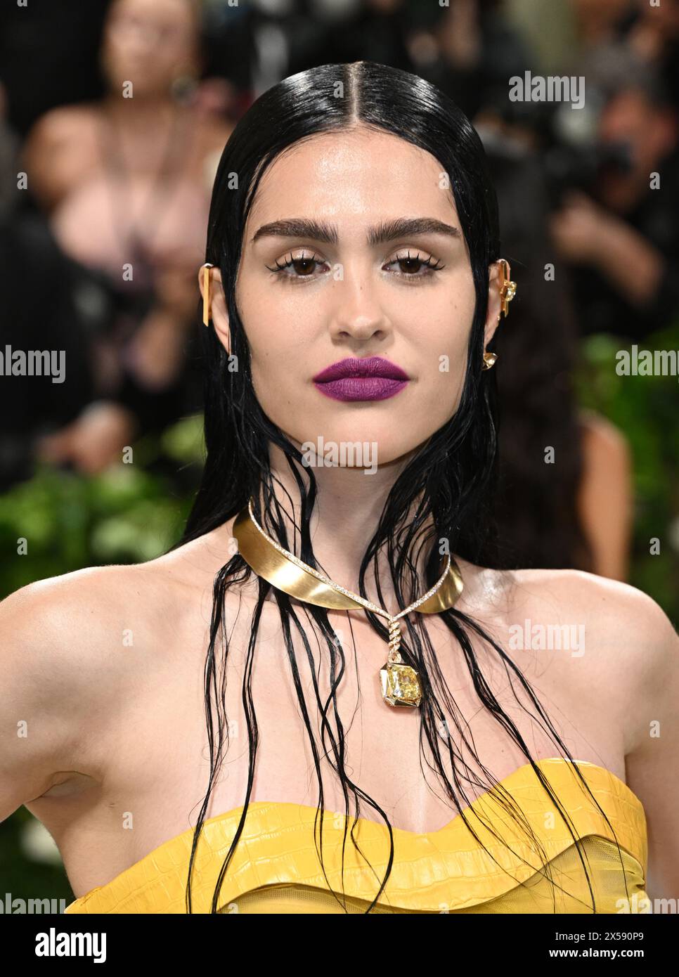 New York, USA. May 6th, 2024. Amelia Gray Hamlin arriving at The Met