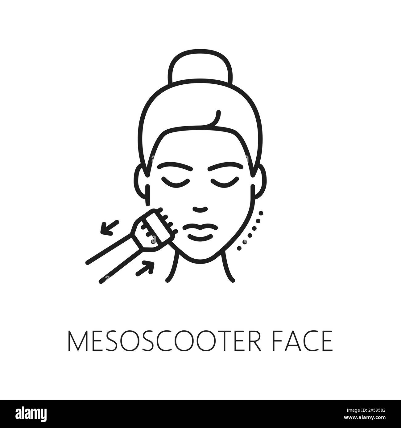 Face care cosmetology and mesotherapy, skin health, skincare