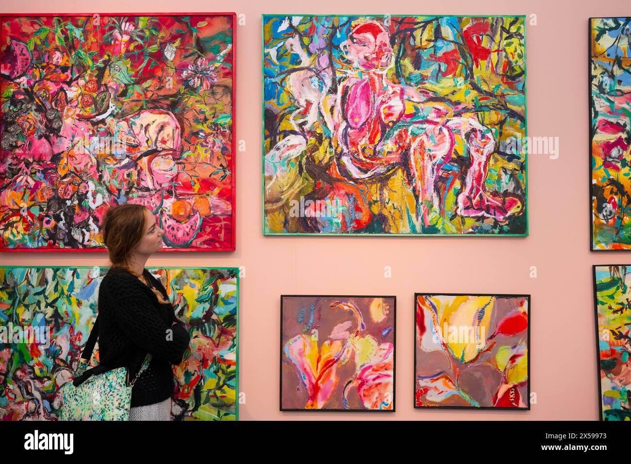 Hampstead Heath, London, UK. 8th May, 2024. Affordable Art Fair