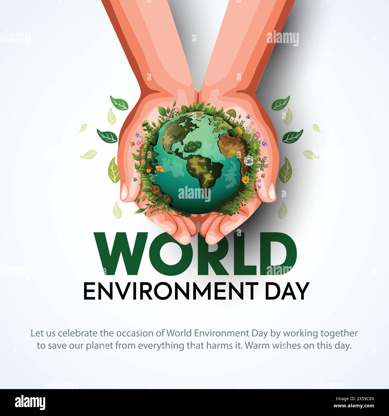 Two hands holding globe icon hi-res stock photography and images - Alamy