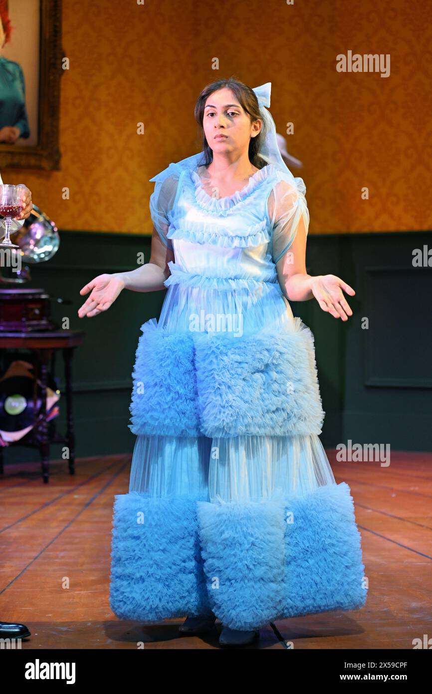 LONDON, ENGLAND, UK - MAY 07 2024: Chaya Gupta casts of The Government Inspector, Marylebone Theatre, Rudolf Steiner House, London, UK. Credit: See Li/Picture Capital/Alamy Live News Stock Photo