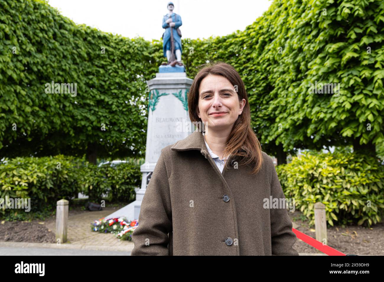 Henin Beaumont, France. 08th May, 2024. Marine Tondelier participates