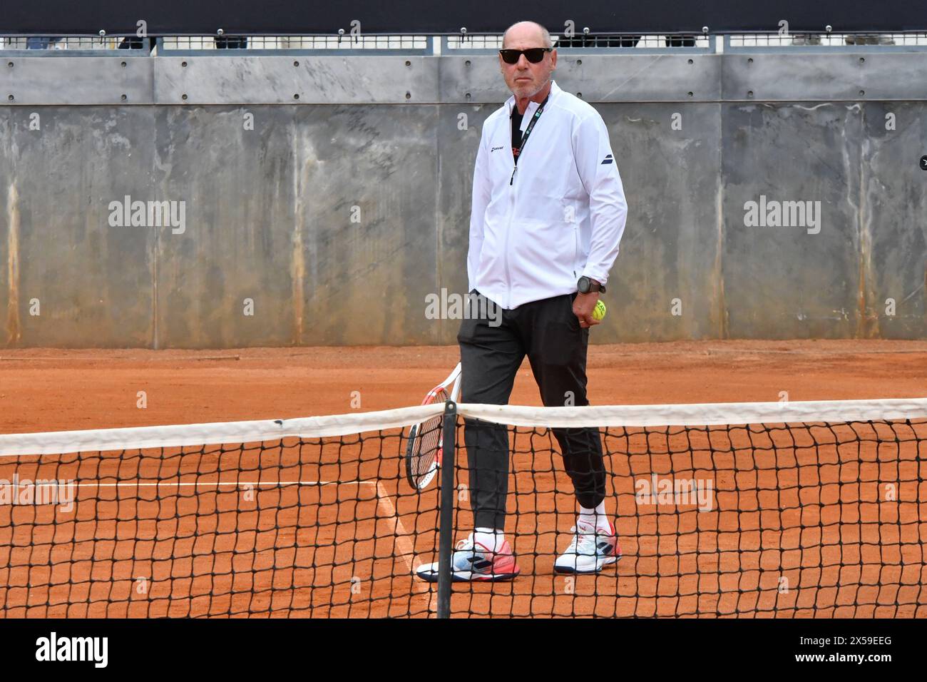 Rome, Italy. 08th May, 2024. Internazionali di Tennis Roma 20248 Maggio 2024 Nella foto: Corrado Barazzutti Credit: Independent Photo Agency/Alamy Live News Stock Photo