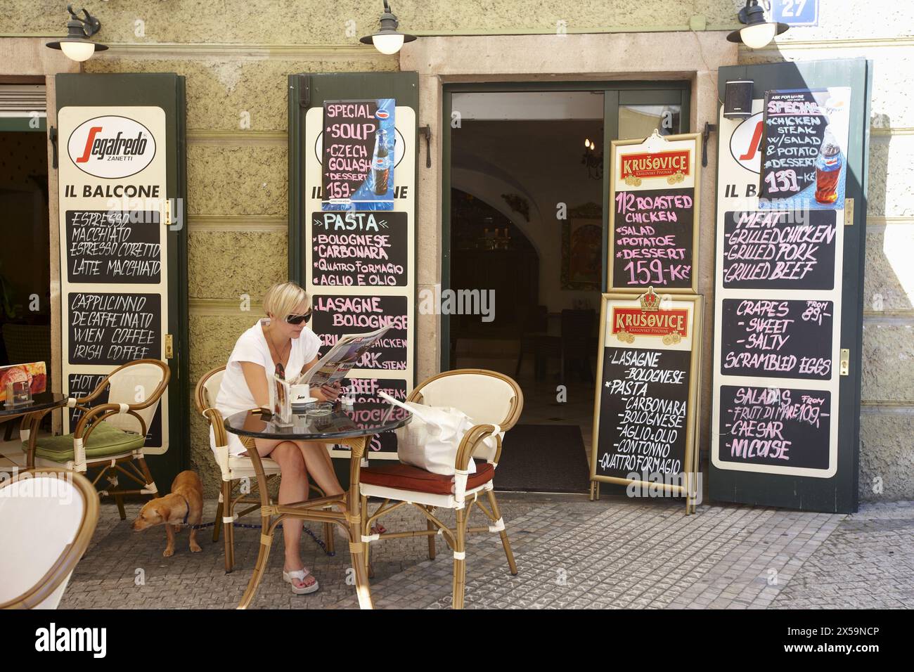 Karmelitska street hi-res stock photography and images - Alamy