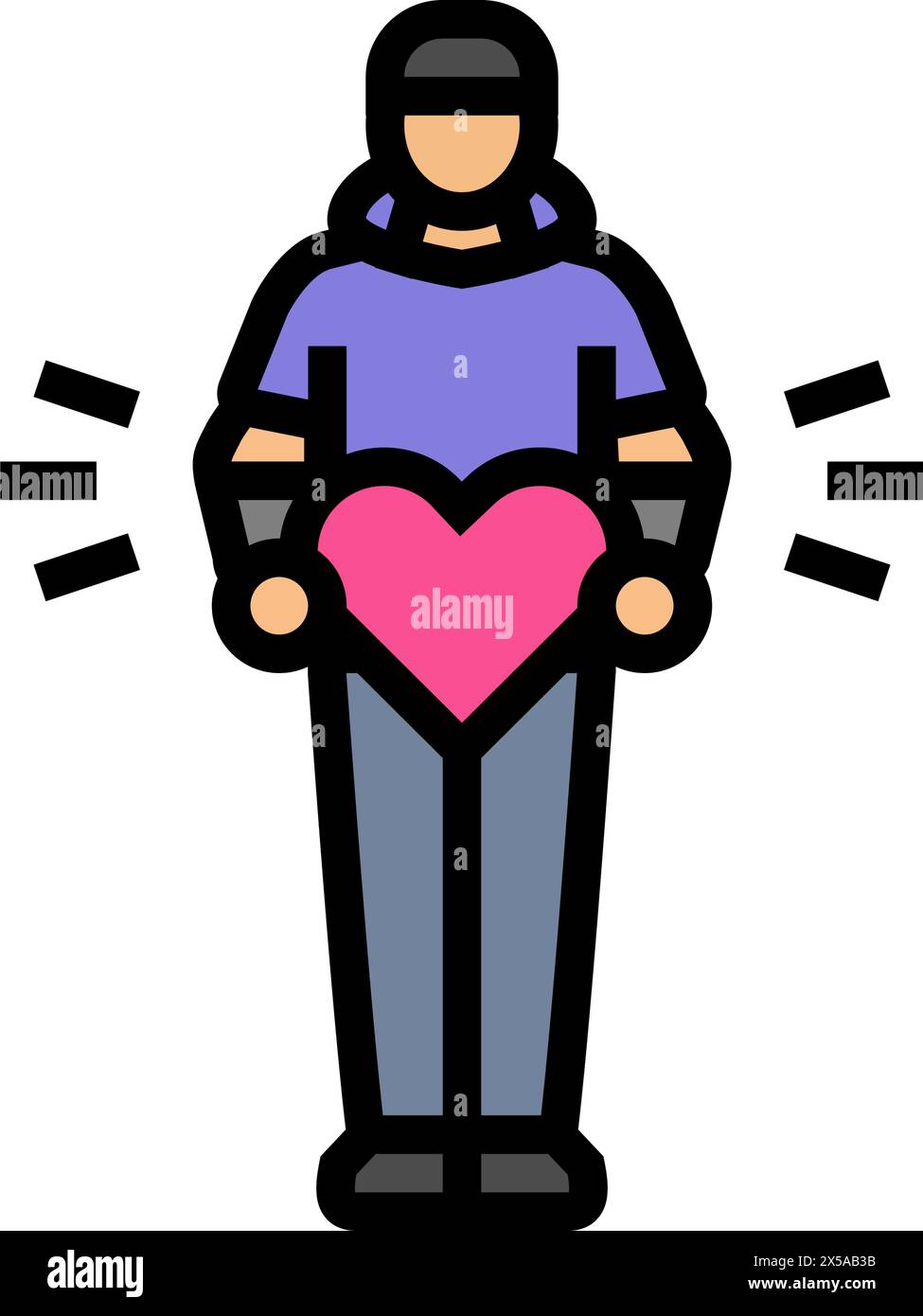 self expression emo color icon vector illustration Stock Vector Image ...
