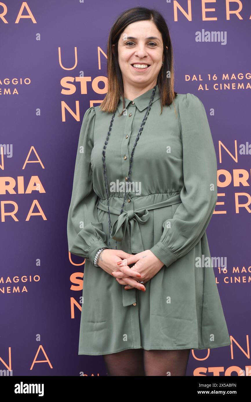 Rome, Italy. 08th May, 2024. Antonella Lattanzi attends photocall Movie Una storia nera. Rome (Italy), May 08, 2024 Credit: Sipa USA/Alamy Live News Stock Photo