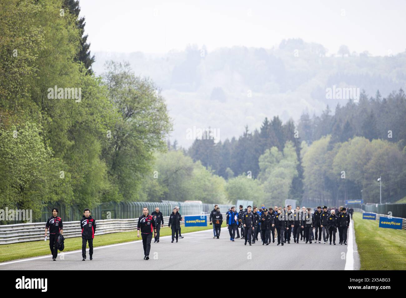 Trackwalk Illustration, Trackwalk during the 2024 TotalEnergies 6 Hours of Spa ...