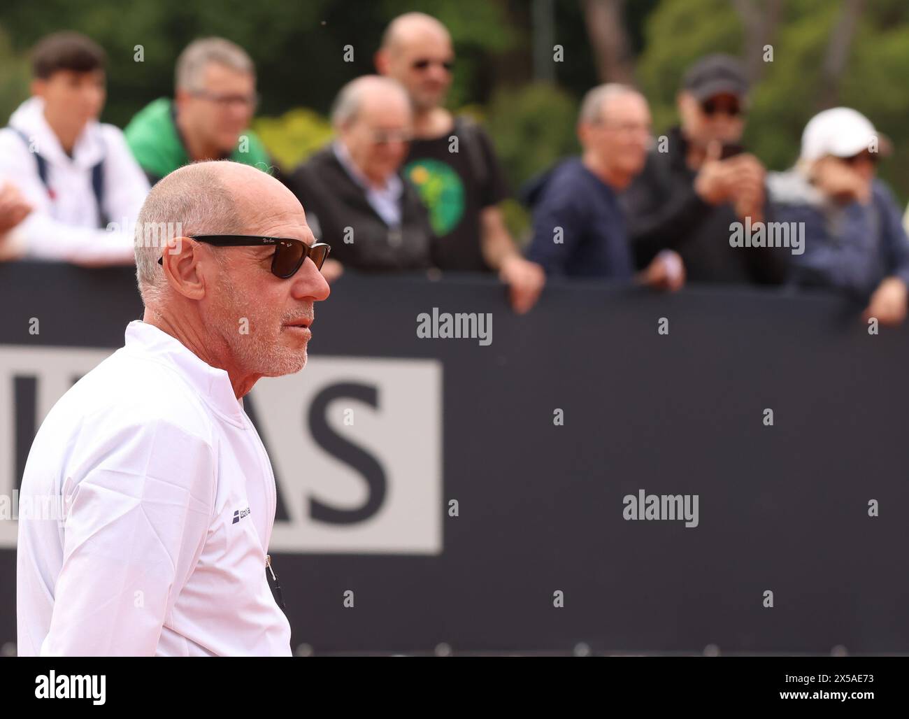 Rome, Italy. 08th May, 2024. Rome - Tennis, Rome, Internazionali d'Italia BNL, Corrado Barazzutti, 8 May 2024. Photo Felice Calabro' Editorial Usage Only Credit: Independent Photo Agency/Alamy Live News Stock Photo