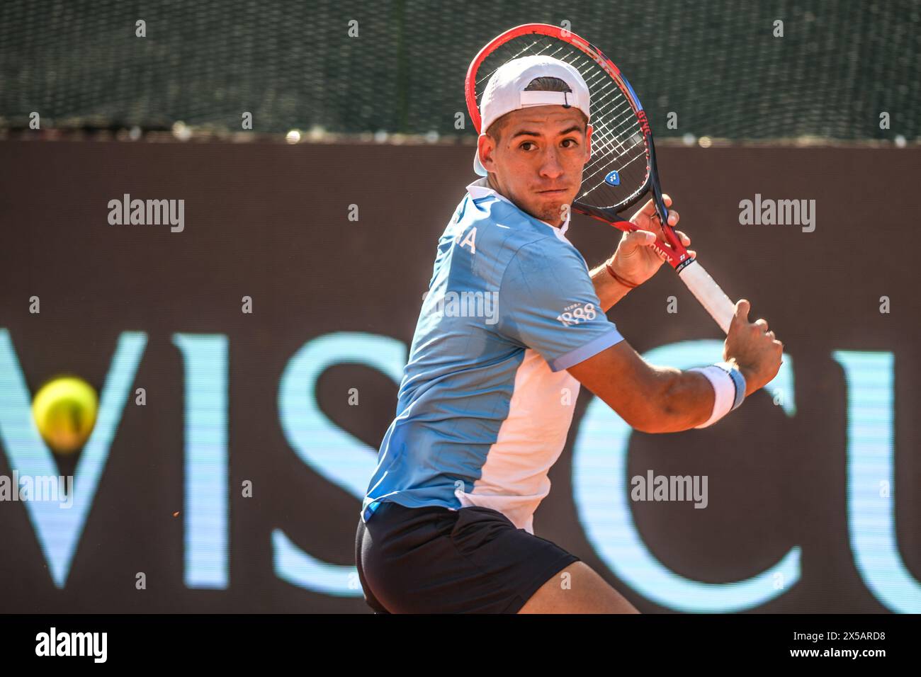 Sebastián Báez (Argentina). Davis Cup, Group Stage 2023. Stock Photo