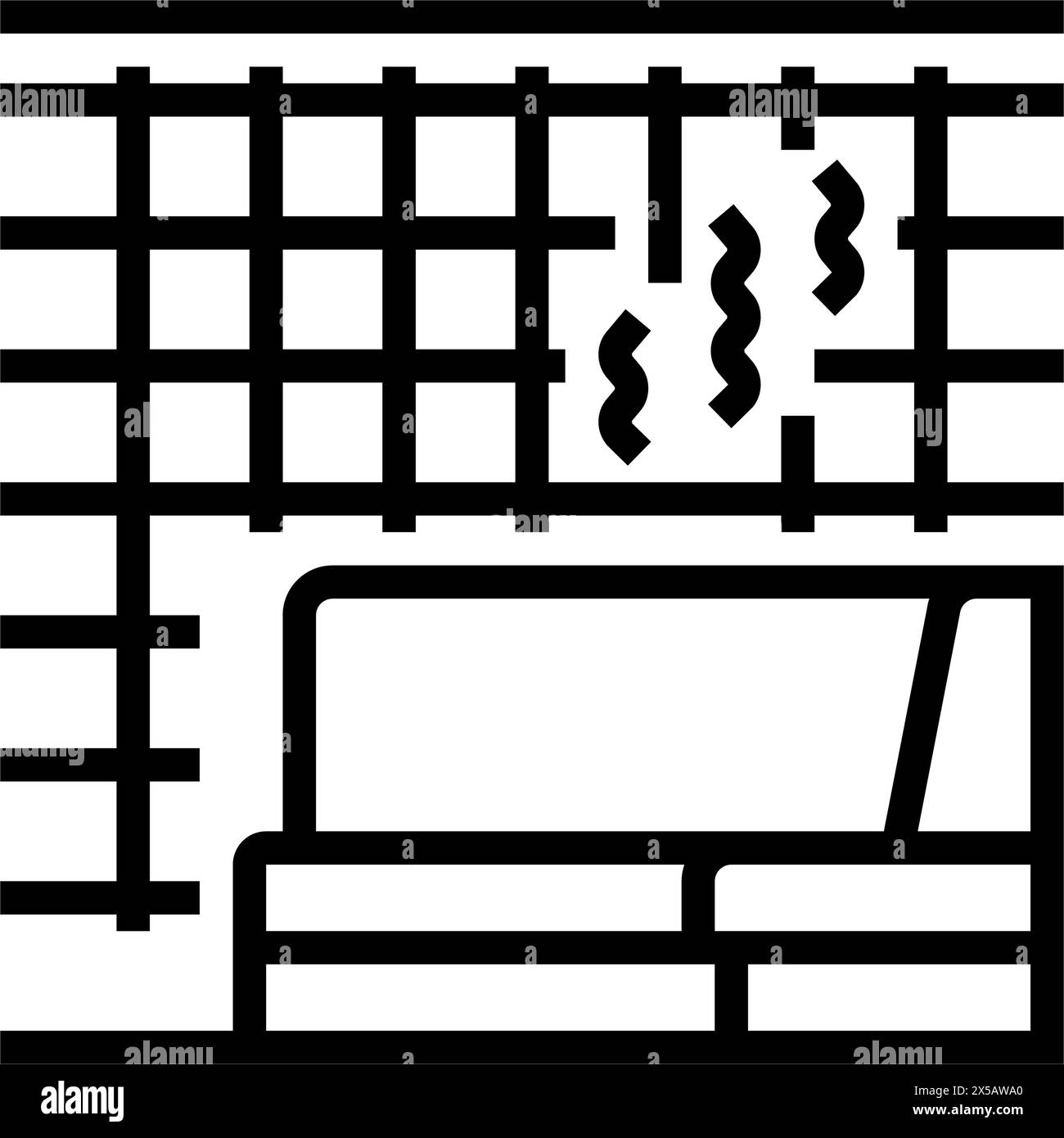 steam room line icon vector illustration Stock Vector Image & Art Alamy