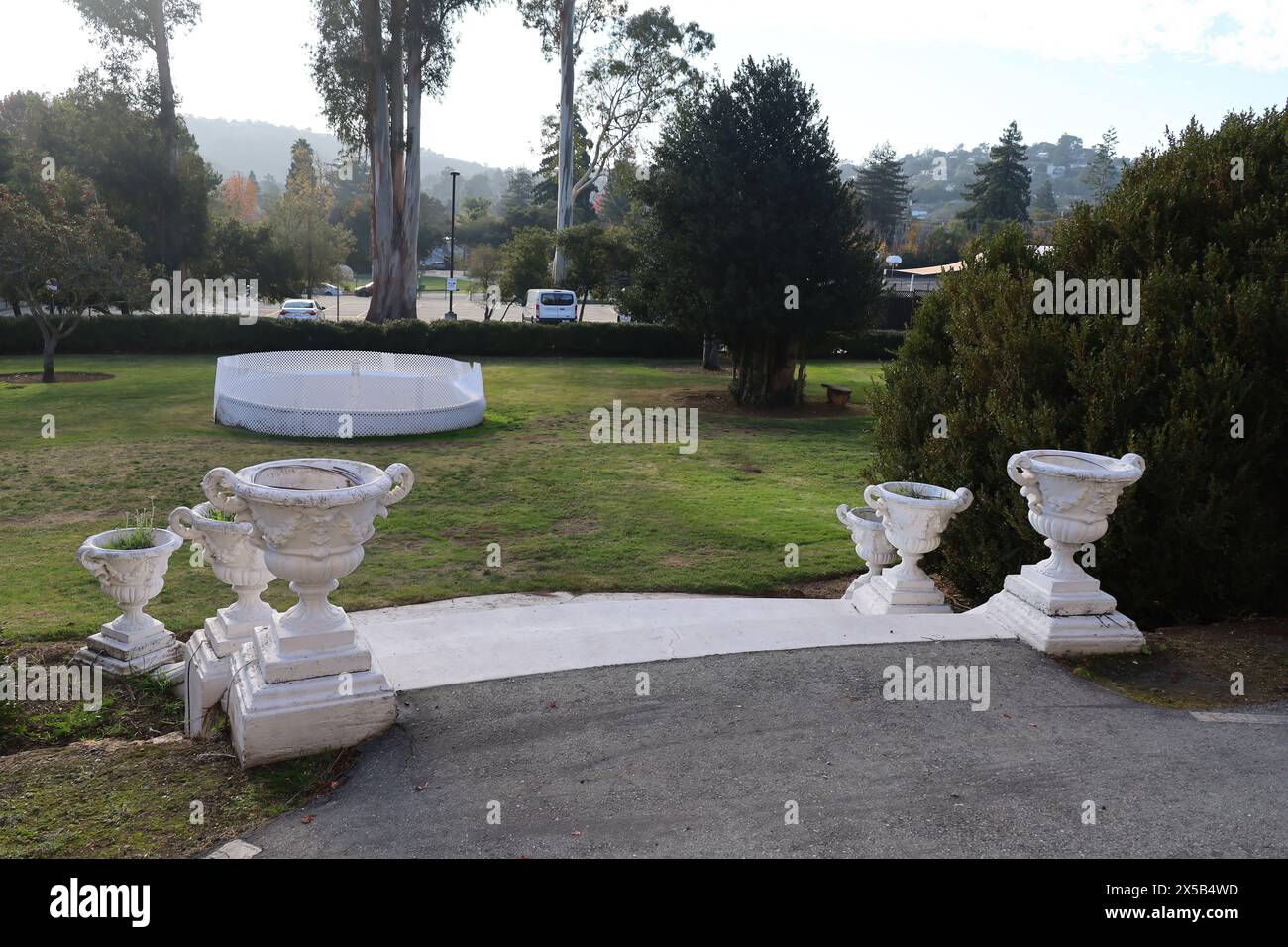 12-16-2023: Belmont, California: Notre Dame De Namur University, California Stock Photo