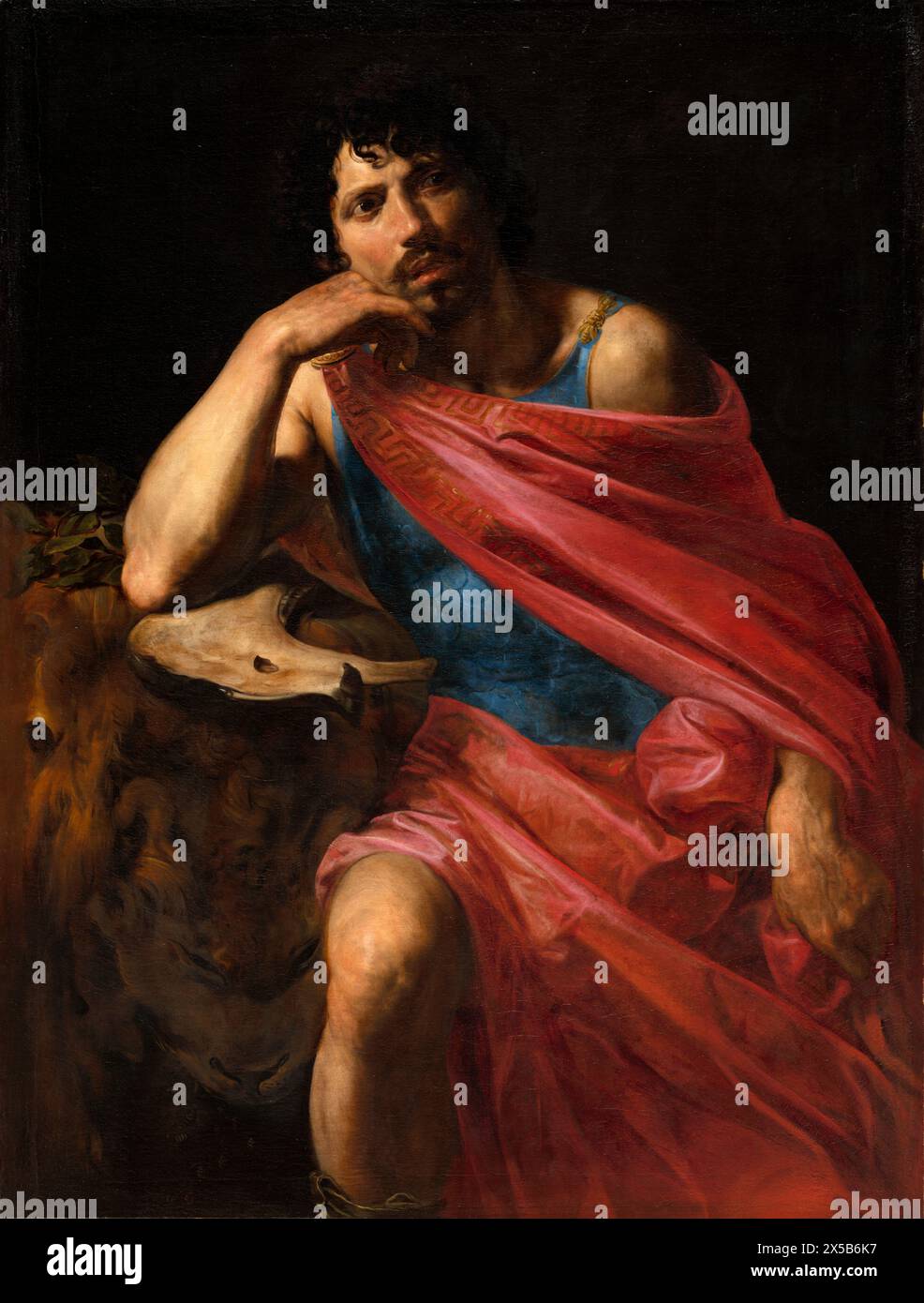 Samson. Valentin de Boulogne. 1630–31. Stock Photo