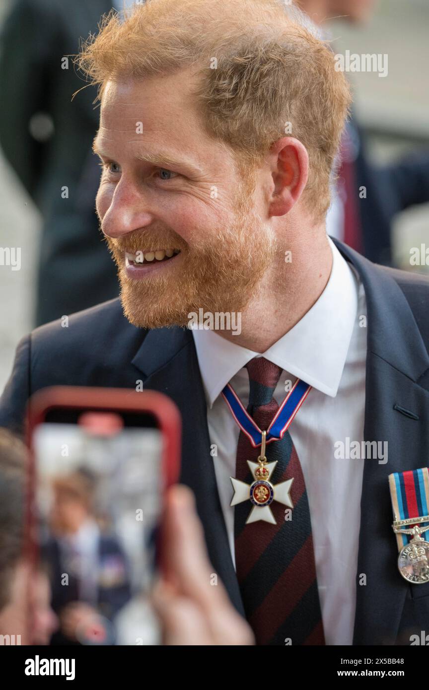 tenth anniversary of the Invictus Games. He is greeted outside by