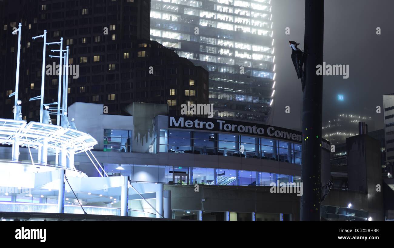 Metro Toronto Convention Centre - TORONTO, CANADA - APRIL 14, 2024 Stock Photo