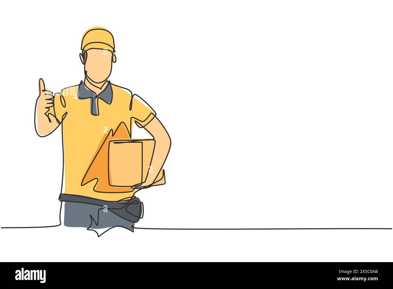 One person service Stock Vector Images Alamy