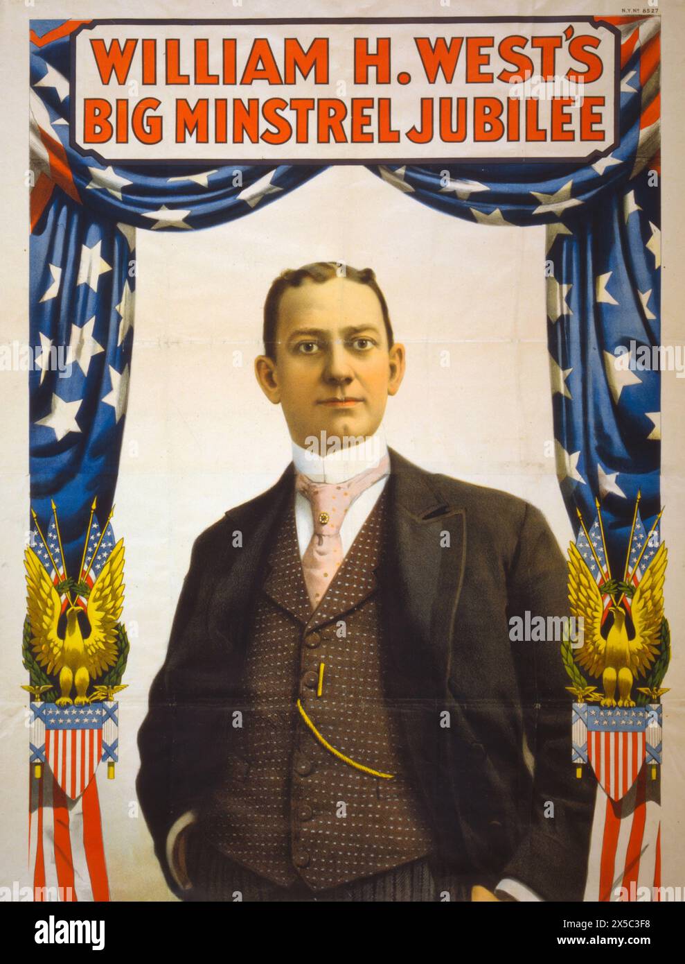 William H. West's Big Minstrel Jubilee, 1899 Stock Photo