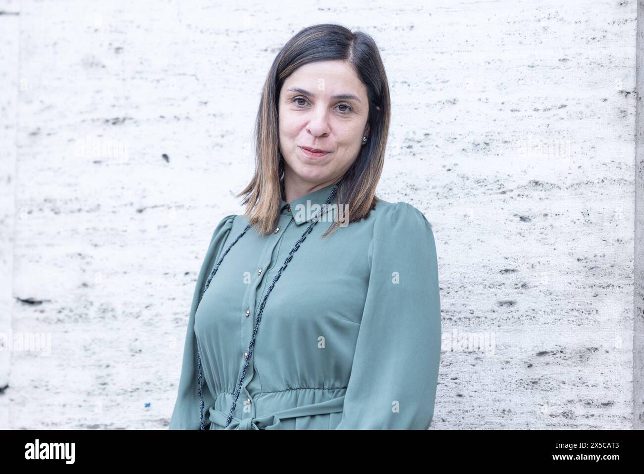 May 8, 2024, Rome, Italy: Writer Antonella Lattanzi attends the photocall of the film ''Una storia nera'' at The Space Cinema Moderno in Rome (Credit Image: © Matteo Nardone/Pacific Press via ZUMA Press Wire) EDITORIAL USAGE ONLY! Not for Commercial USAGE! Stock Photo