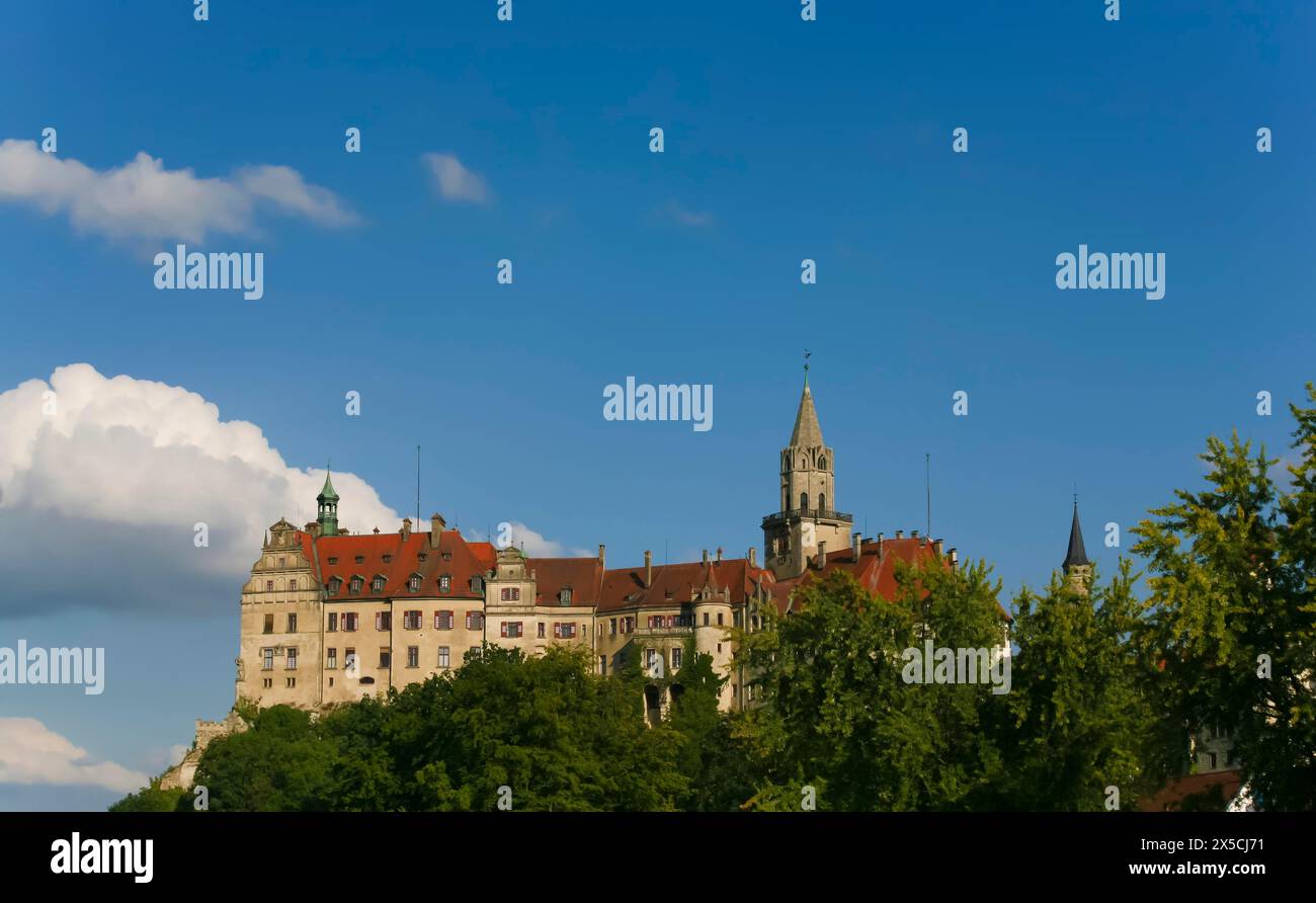 Hohenzollern Castle Sigmaringen, former princely residence and