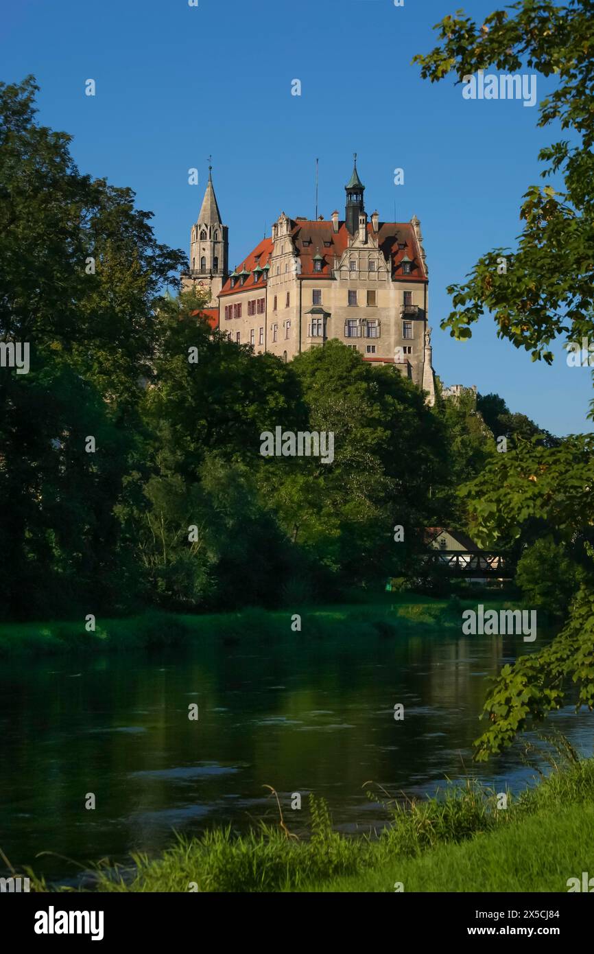 Hohenzollern Castle Sigmaringen, former princely residence and