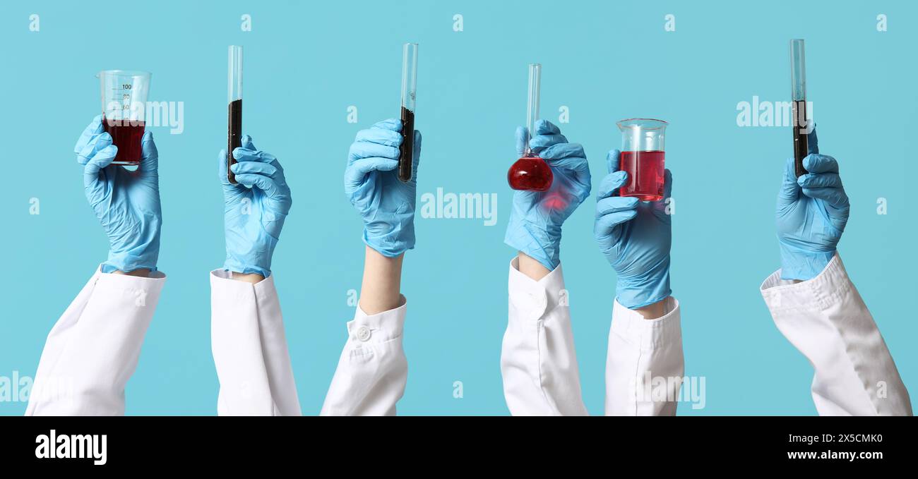 Holding glass tubes of soil hi-res stock photography and images - Alamy