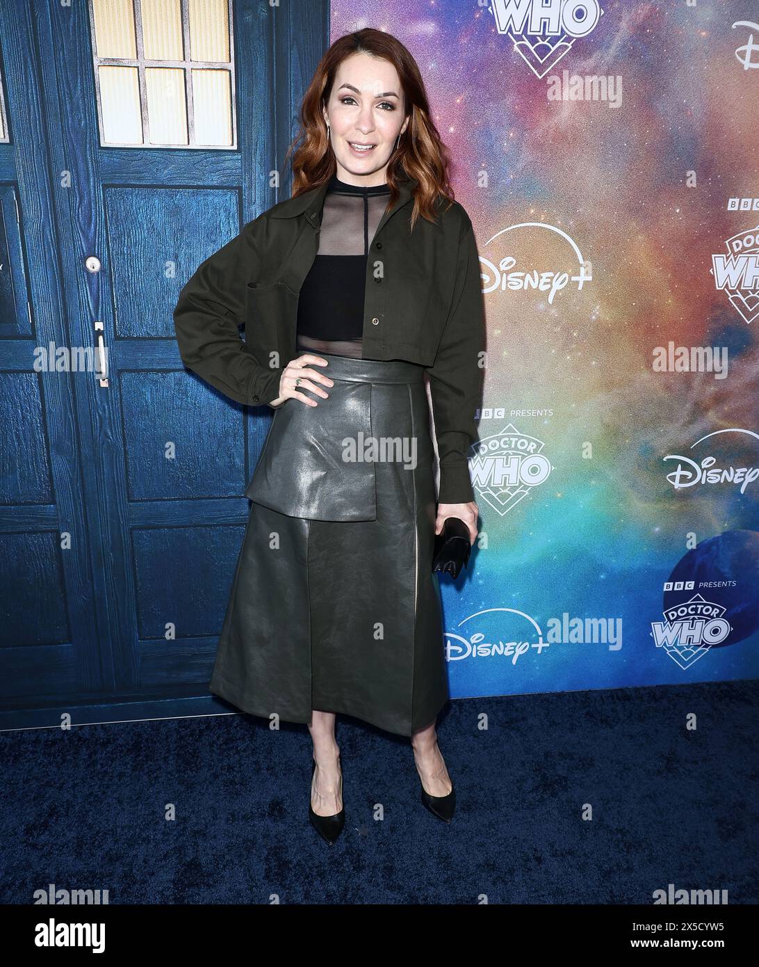 Hollywood, USA. 08th May, 2024. Felicia Day arrives at The Premiere of DOCTOR WHO held at NeueHouse in Hollywood, CA on Wednesday, May 8, 2024. (Photo By Juan Pablo Rico/Sipa USA) Credit: Sipa USA/Alamy Live News Stock Photo