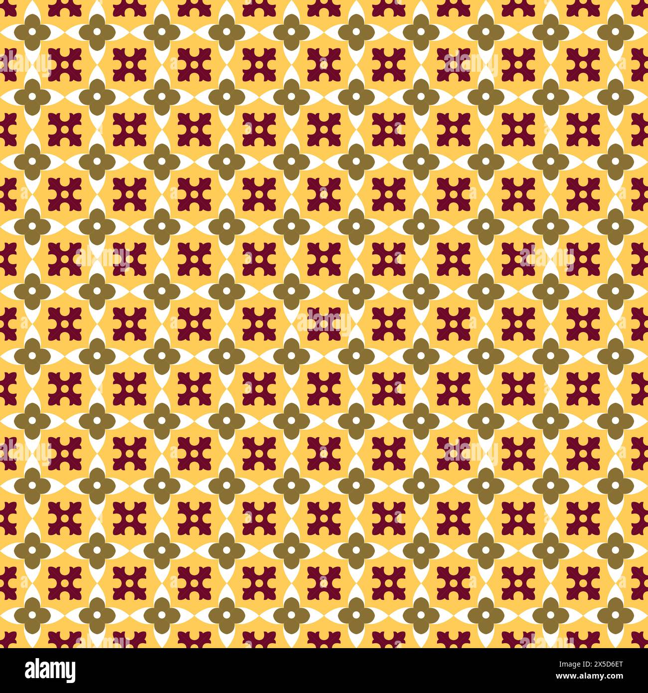 Tile Seamless Pattern, floral decorative background design Stock Vector ...