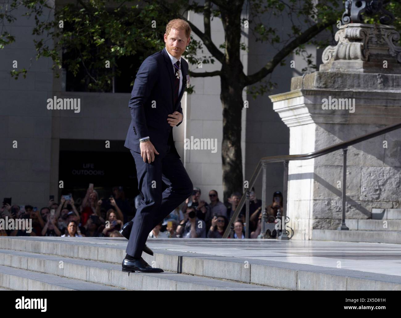 8 May 2024, London, England, UK Prince Harry attending The Invictus