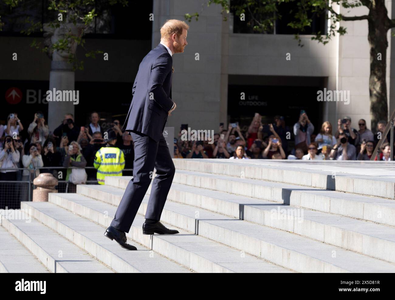 8 May 2024, London, England, UK Prince Harry attending The Invictus