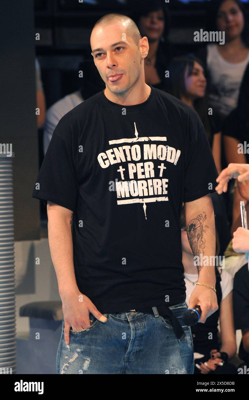 Milan Italy 15/05/2008 :Fabri Fibra,Italian rapper, during the ...