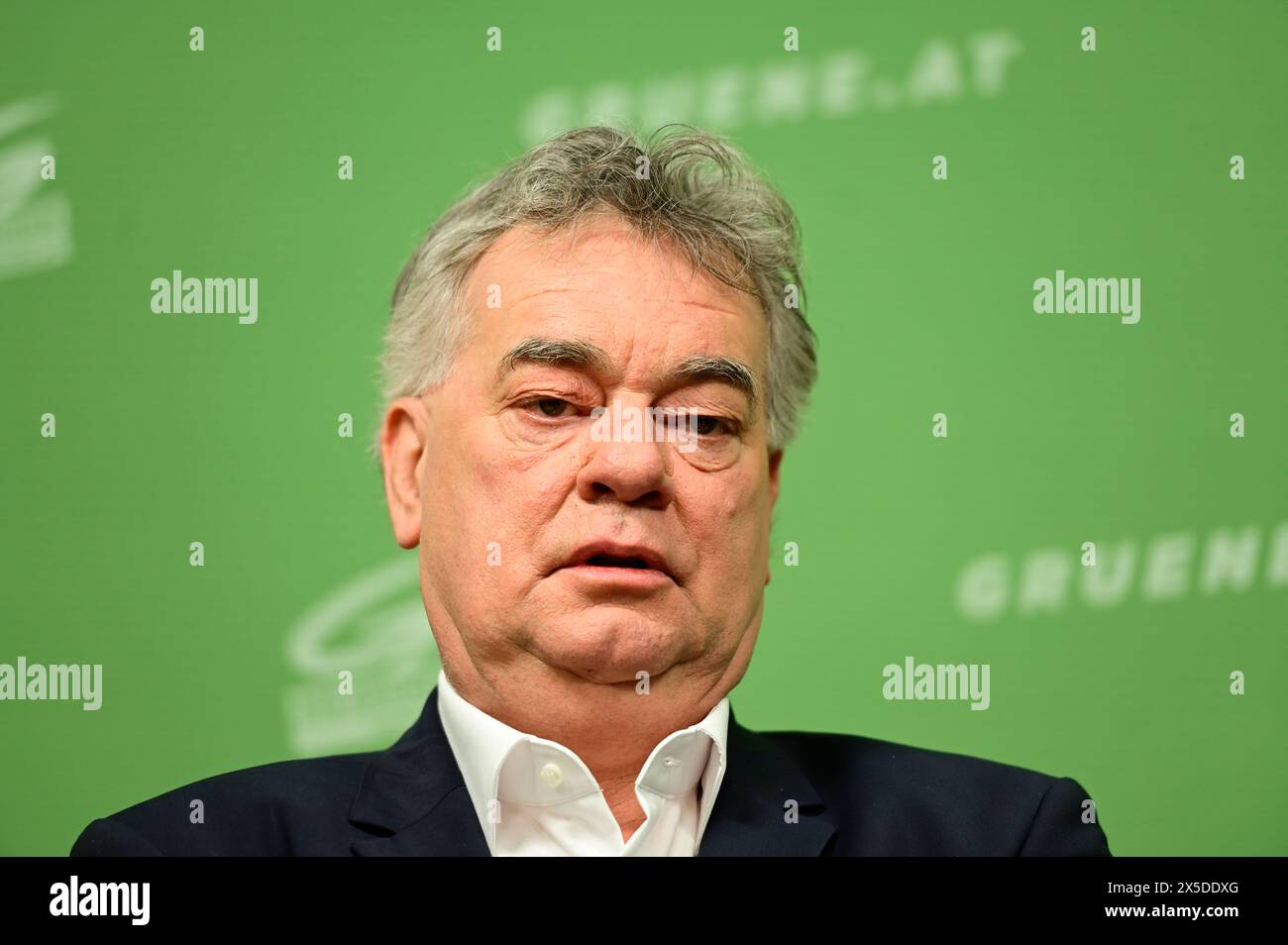Vienna, Austria. 8th May, 2024. The Greens held a press conference to ...