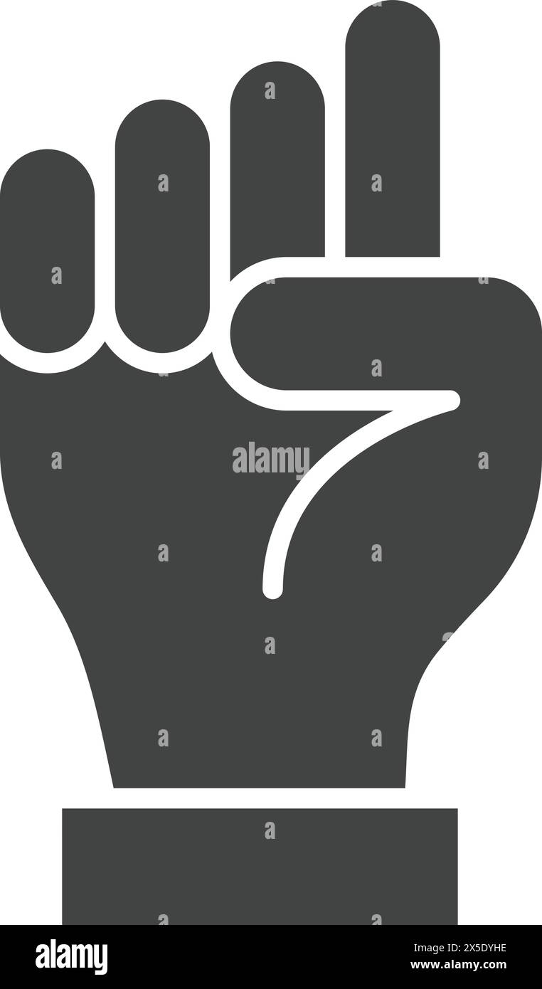 Activism icon vector image. Suitable for mobile application web application and print media. Stock Vector