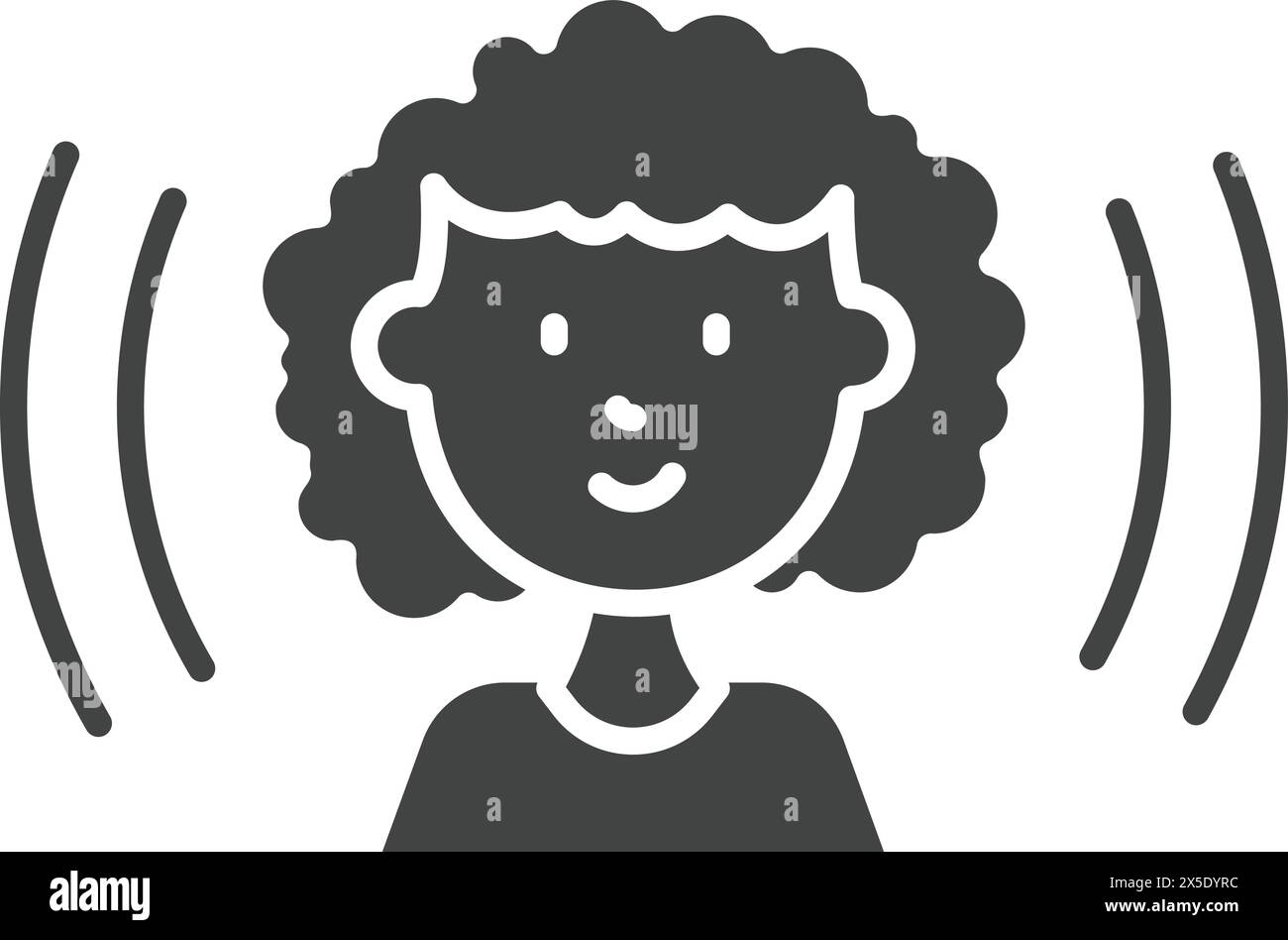 Awareness icon vector image. Suitable for mobile application web application and print media. Stock Vector