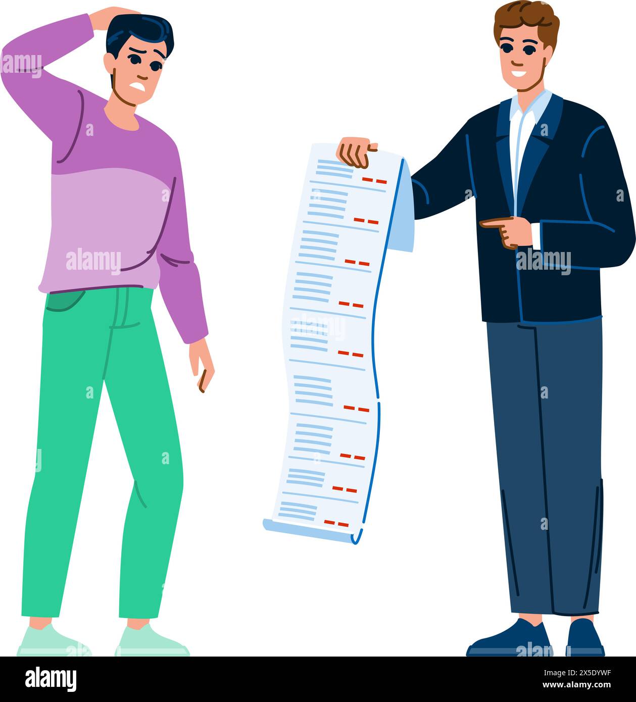 refund accounts receivable vector Stock Vector Image & Art - Alamy