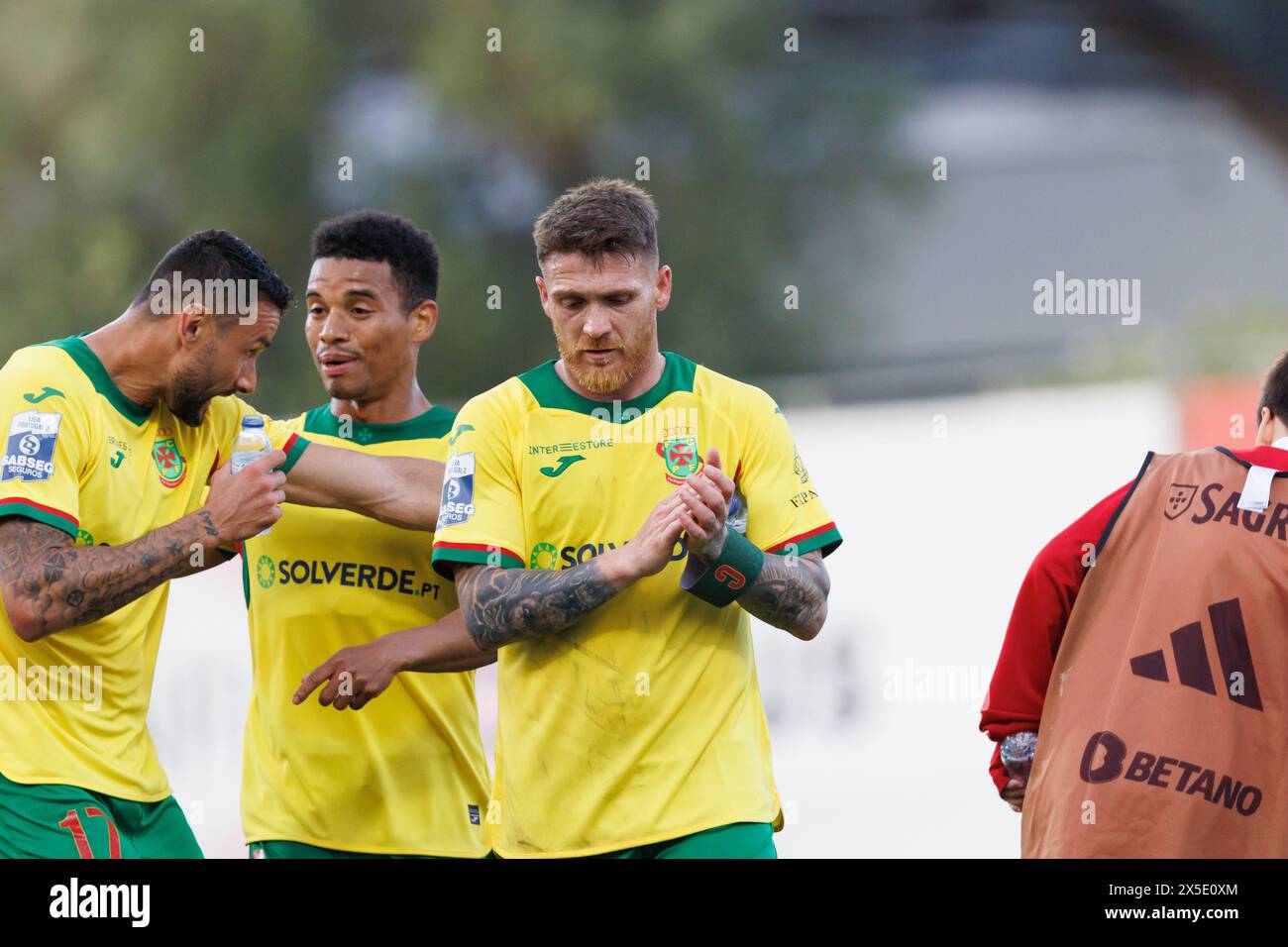 Antunes during Liga Portugal 2  game between SL Benfica B and Pacos De Ferreira at Benfica Campus, Seixal, Lisbon, Portugal. (Maciej Rogowski) Stock Photo