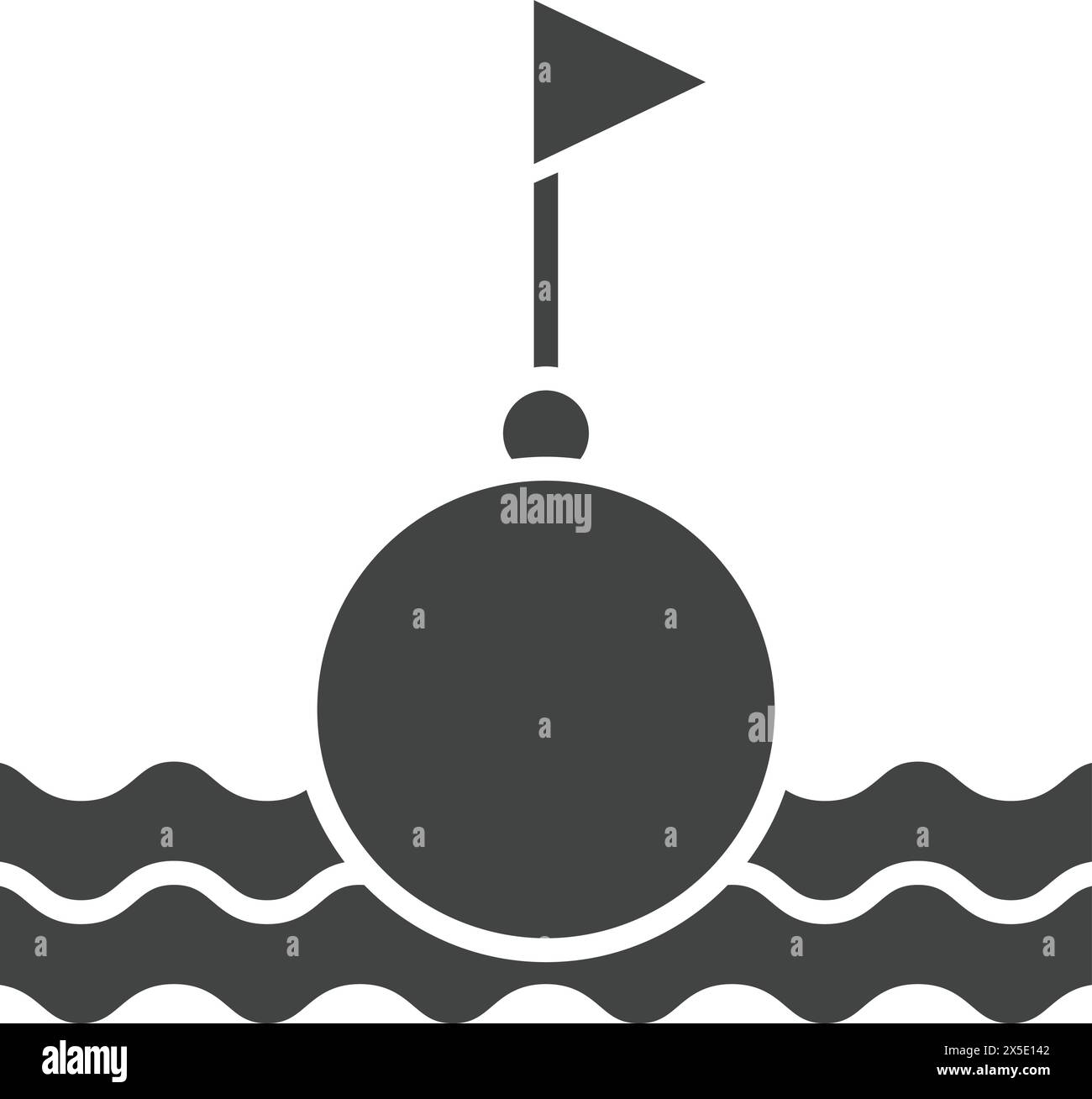 Buoy icon vector image. Suitable for mobile application web application ...