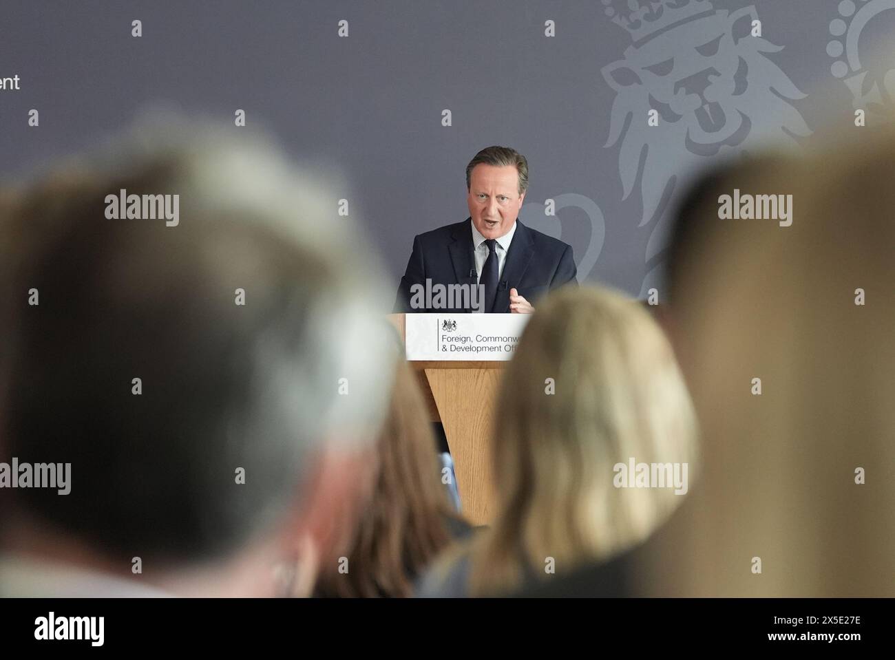 Foreign Secretary Lord David Cameron Delivers A Speech At The National foreign-secretary-lord-david-cameron-delivers-a-speech-at-the-national