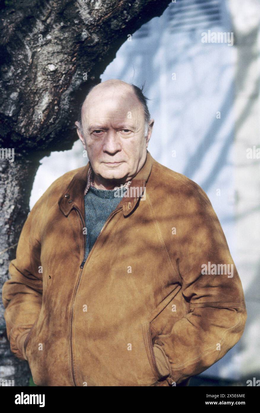 Jacques ELLUL - Date : 19880101 ©John Foley/Opale.photo Stock Photo - Alamy