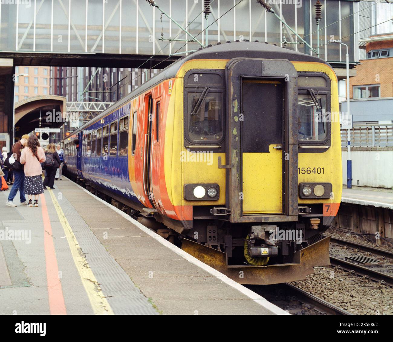 train at Manchester Oxford Road station Stock Photo Alamy