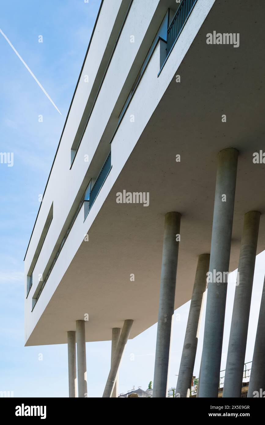 Vienna, Austria Spittelau Viaducts housing by Zaha Hadid Architects