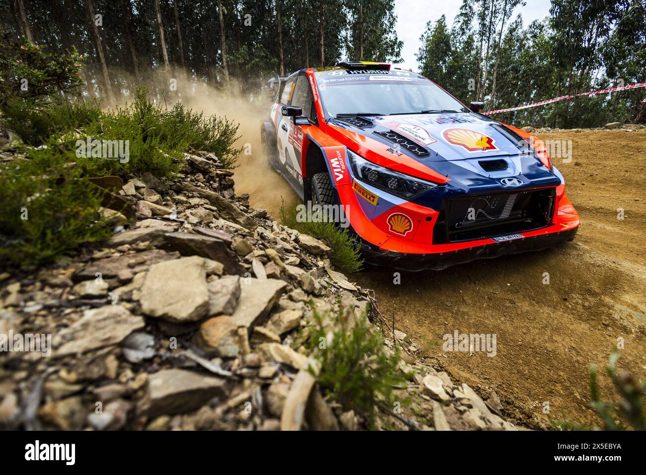 11 NEUVILLE Thierry, WYDAEGHE Martijn, Hyundai I20 Rally1, action ...