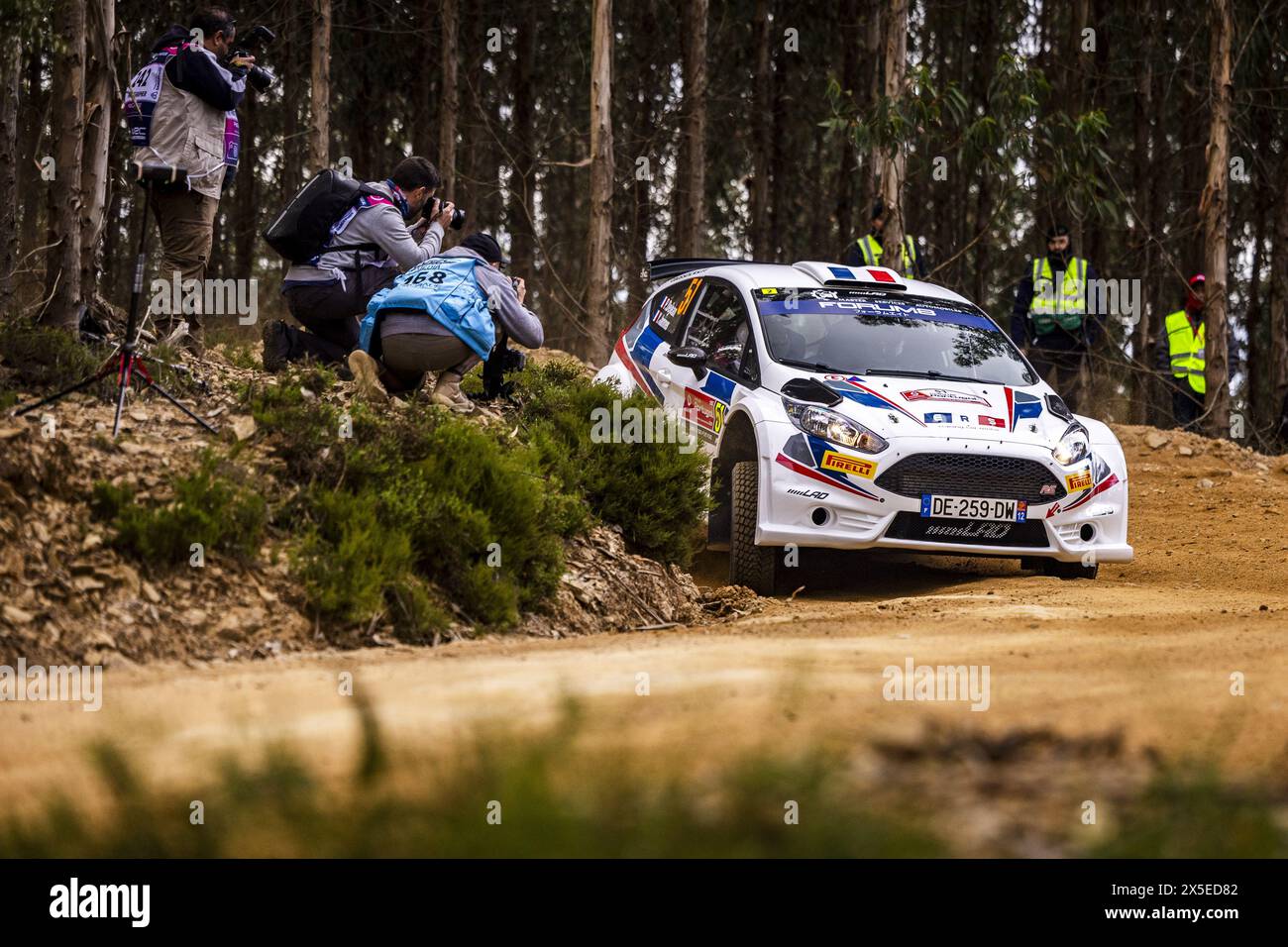 51 D'c9JEAN Patrick, JAMMES Yannick, FORD Fiesta RC2 Rally2, action ...