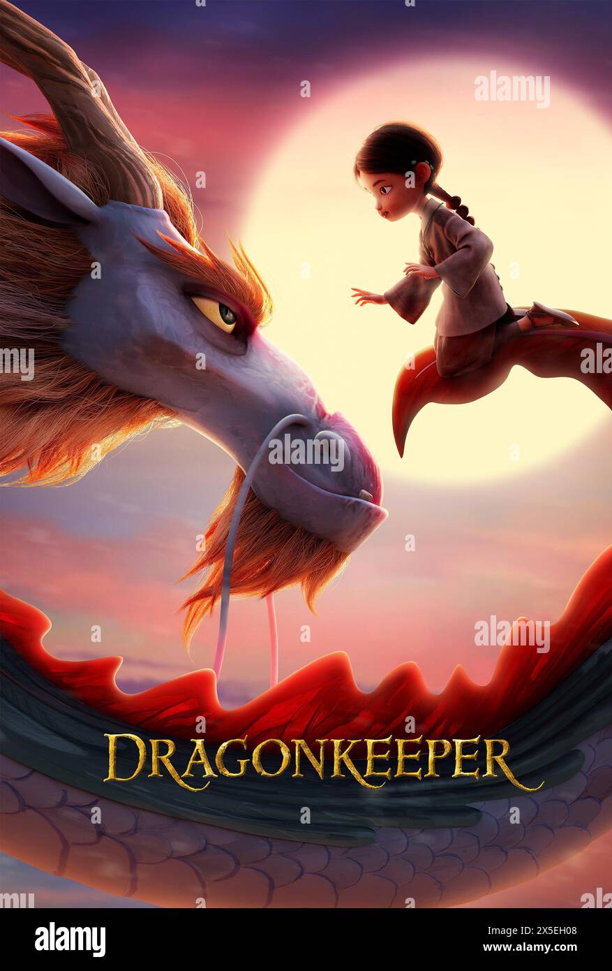 Dragonkeeper poster  Ping Stock Photo