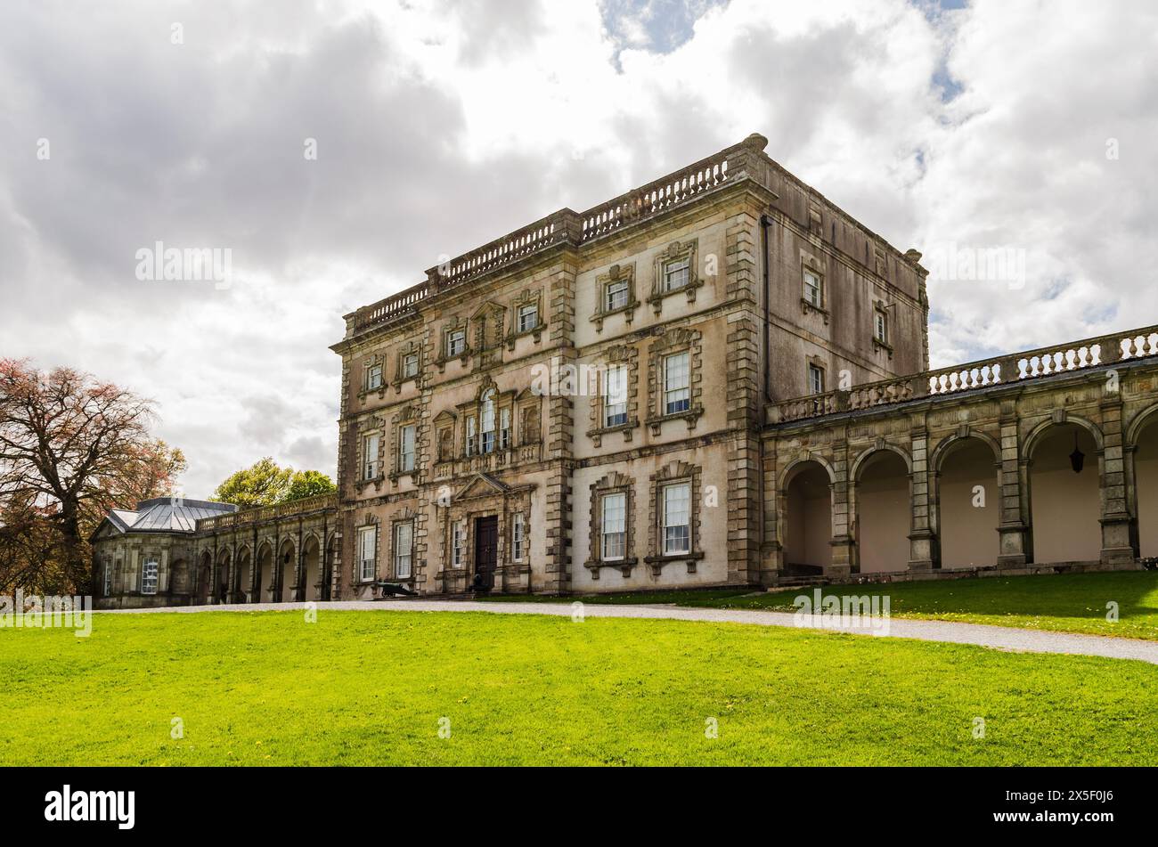 Enniskillen, County Fermanagh Northern Ireland May 01 2024 - Florencecourt House is a stunning 18th century home set in beautiful grounds. Stock Photo