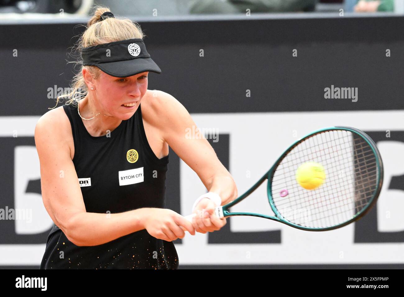 Magda French Rome, Italy. 09th May, 2024. Magdalena Frech of Poland in action during ...