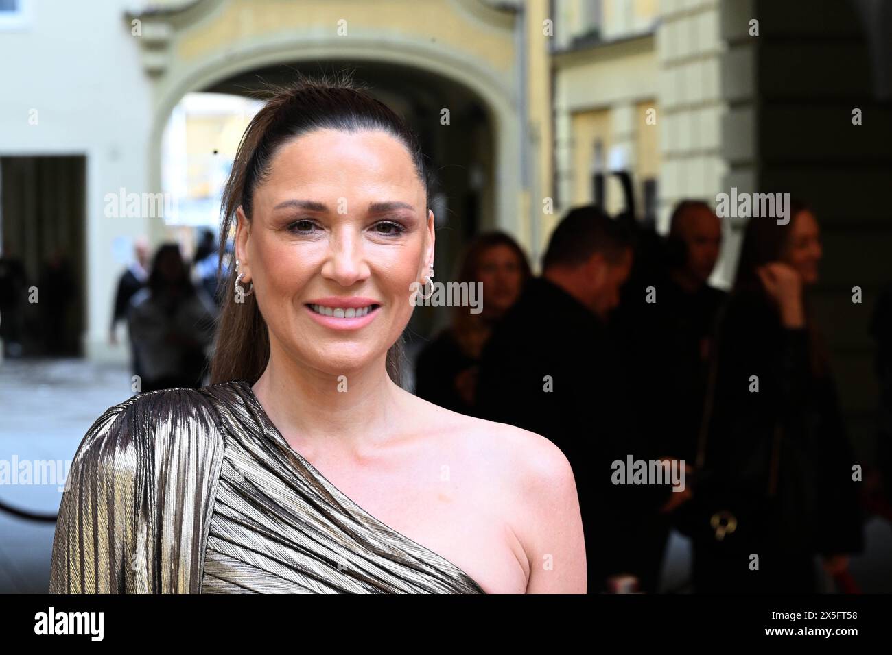 Munich Germany 09th May 2024 Simone Ballack Attends The Munich Munich Germany 09th May 2024 Simone Ballack Attends The Munich