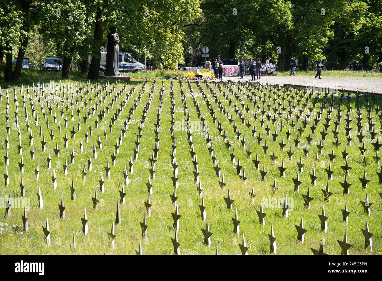 Gdansk red army war cemetery hi-res stock photography and images - Alamy