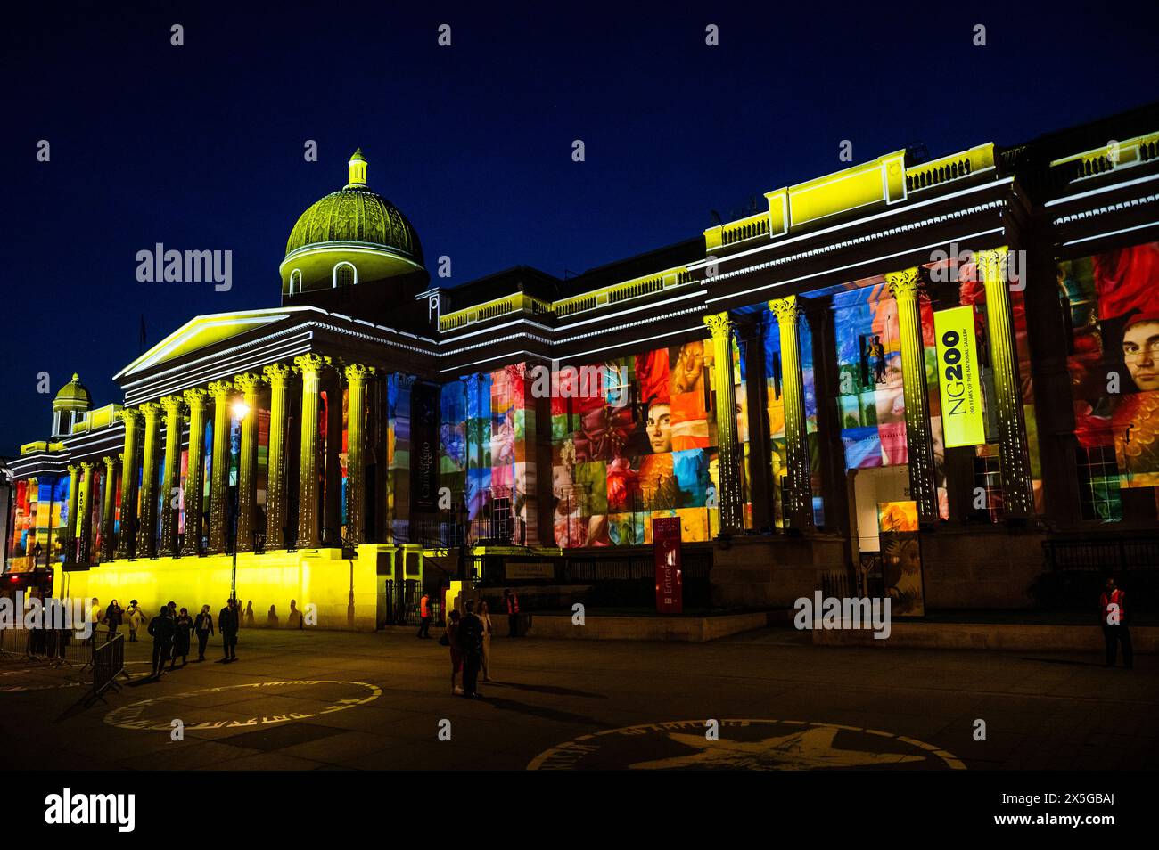 Nvisible London, UK. 9 May 2024. The National Gallery NG200 celebrations ...